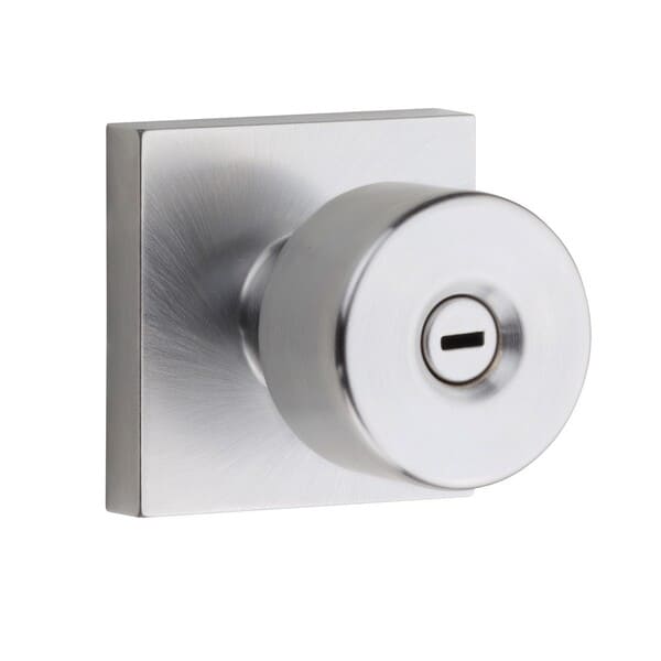 CERRADURA POMO BAÑO BILBAO ACERO INOX KWIKSET 93001-969