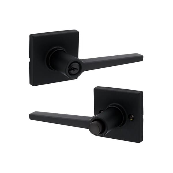 CERRADURA MANIJA P/BAÑO DAYLON NEGRO KWIKSET 93002-919