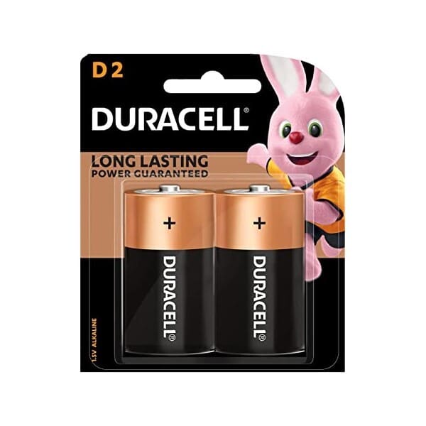 BATERIA DURACELL D-2 COOPER TOP TVA X48IT (305013)USA   