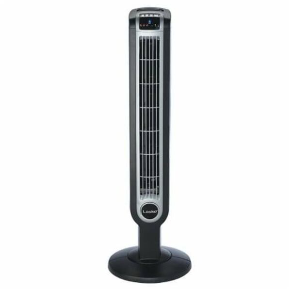 VENTI. LASKO TORRE 36” 3 VEL. NEGRO CON IONIZADOR DE AIRE Y CONTROL REMOTO (T36212-452979)