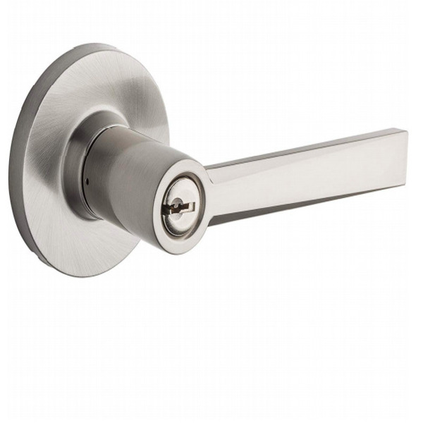 CERRADURA MANIJA DORMIT WESTLEY ACERO INOX KWIKSET 94050-535