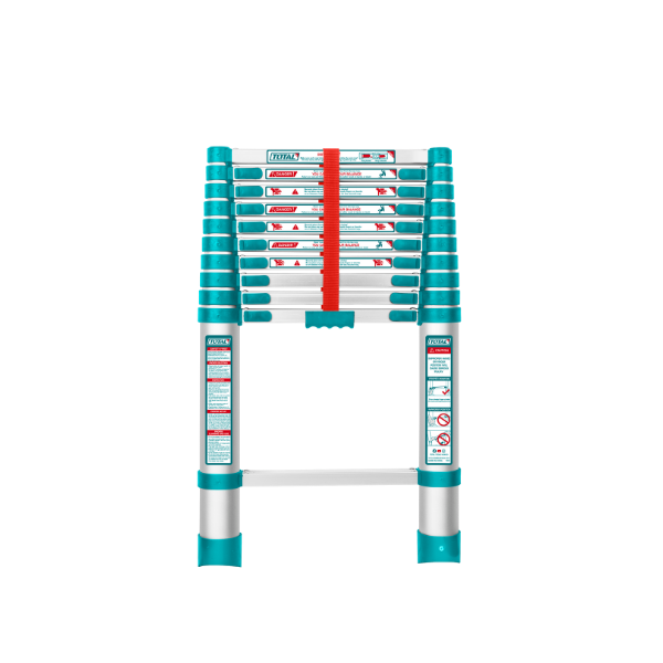 ESCALERA 10 PELDAÑOS TELESCOPICA TOTAL ALUM 330lb