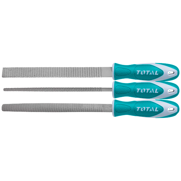 LIMA TOTAL P/MADERA C/MANGO 8plg SET 3pcs