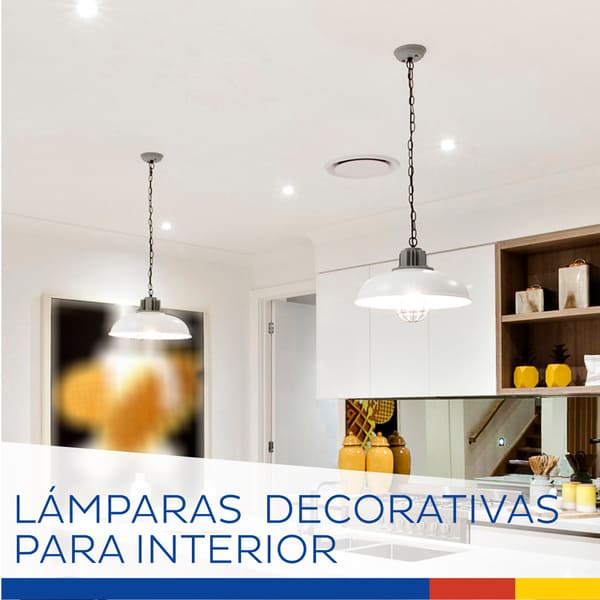 LÁMPARAS DECORATIVAS PARA INTERIOR