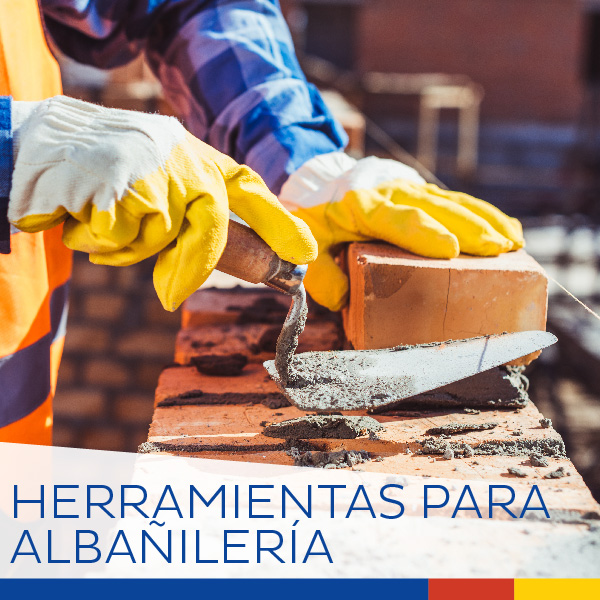 HERRAMIENTAS PARA ALBAÑILERÍA