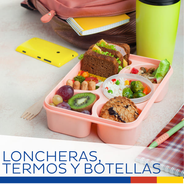 LONCHERAS, TERMOS Y BOTELLAS