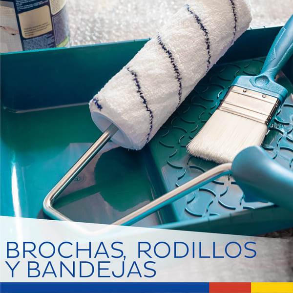 BROCHAS, RODILLOS Y BANDEJAS