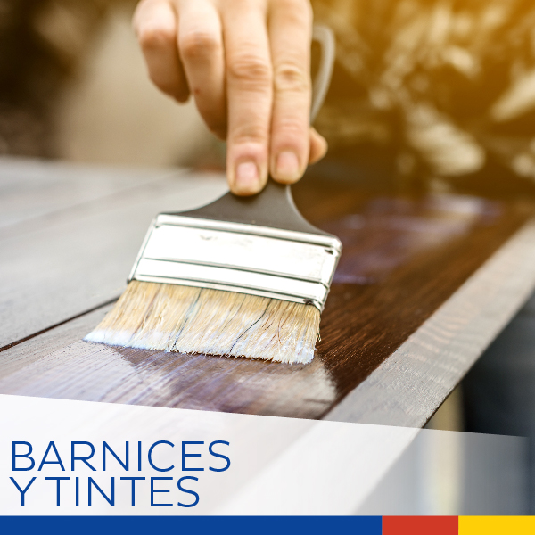 BARNICES Y TINTES