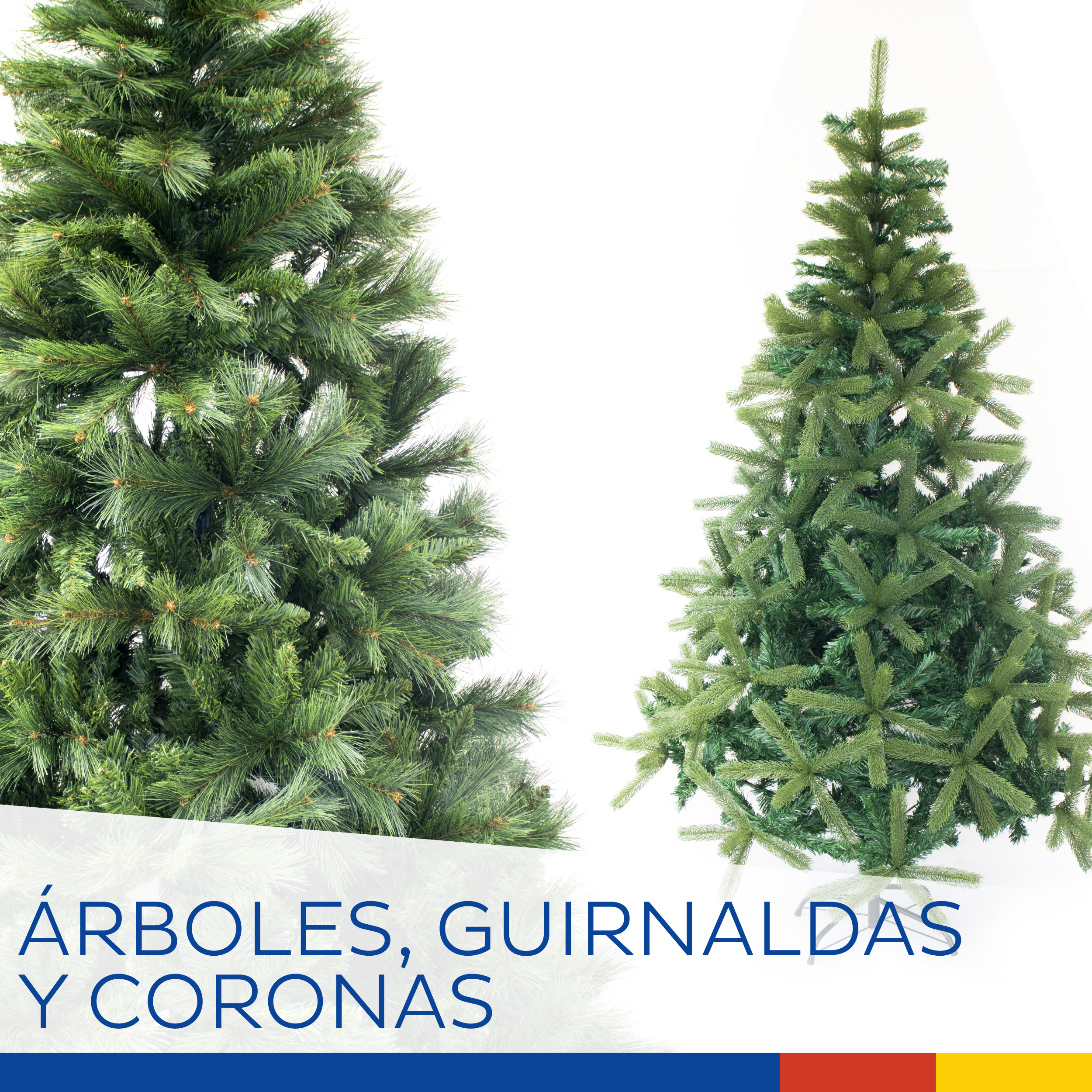 ÁRBOLES Y GUIRNALDAS