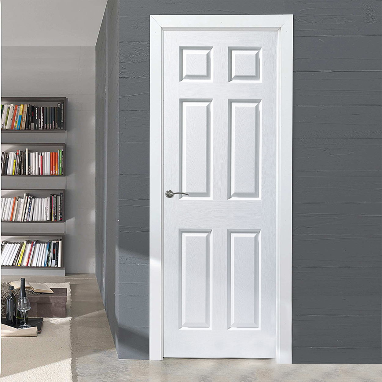 PUERTA EURODOOR COLONIAL 0.65 X 2.10 6TB