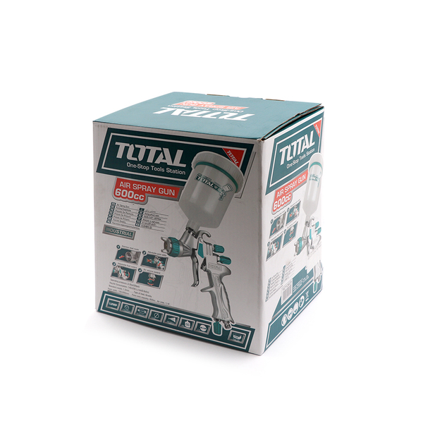 PISTOLA TOTAL P/PINTAR DE GRAVEDAD LVMP IND 600CC