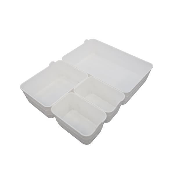 CAJA ORGANIZADORA SET4 PZAS COLORES 50042