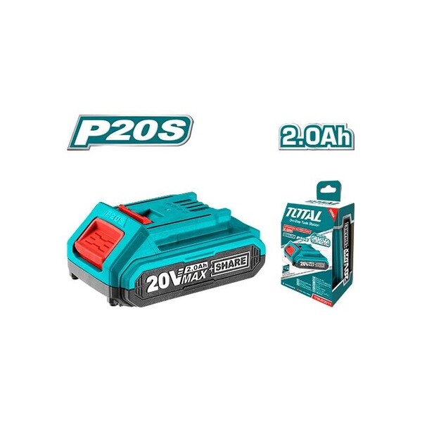 BATERÍA TOTAL P/HERRAMIENTA INALÁMBRICA IND 20V 2.0Ah