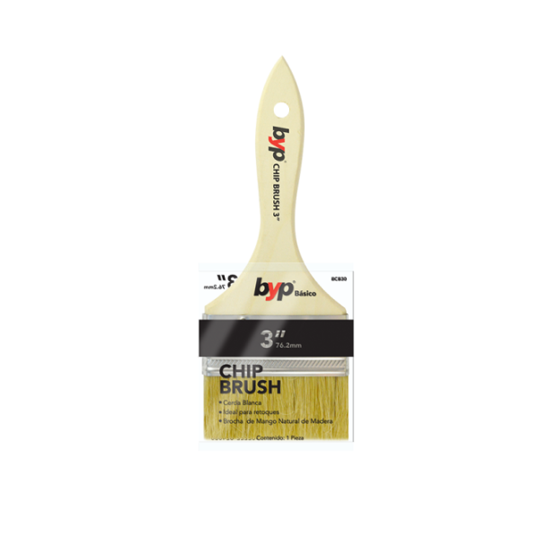 BROCHA DOMESTICA 3" CHIP BRUSH 1500 BYP