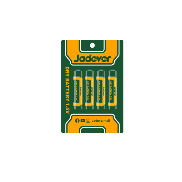 BATERÍA JADEVER CARBON AAA 1.5V (SET 4pcs)(JDJX1K07)