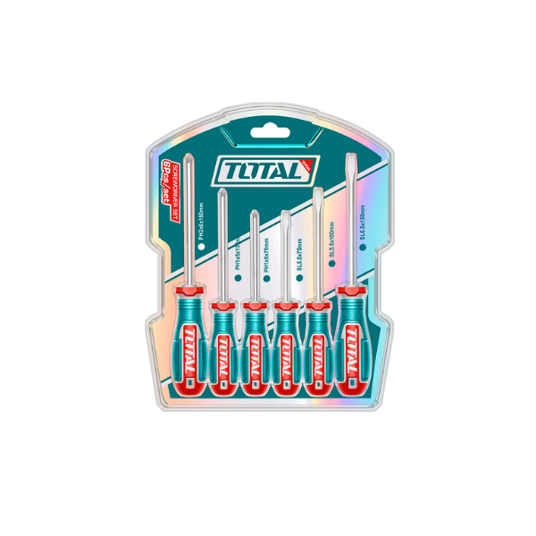 DESARMADOR TOTAL IND SET 6pcs TKSDS0626