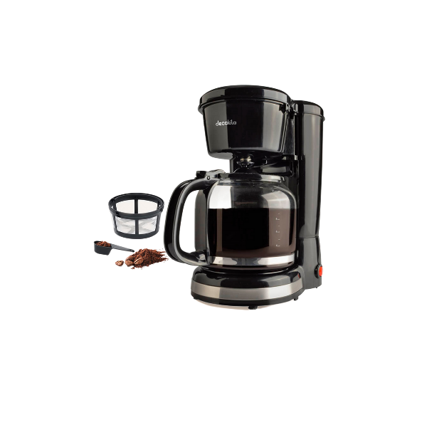 CAFETERA GOTEO 12 TAZAS 1.8L  900W NEGRA DECAKILA KUCF028B