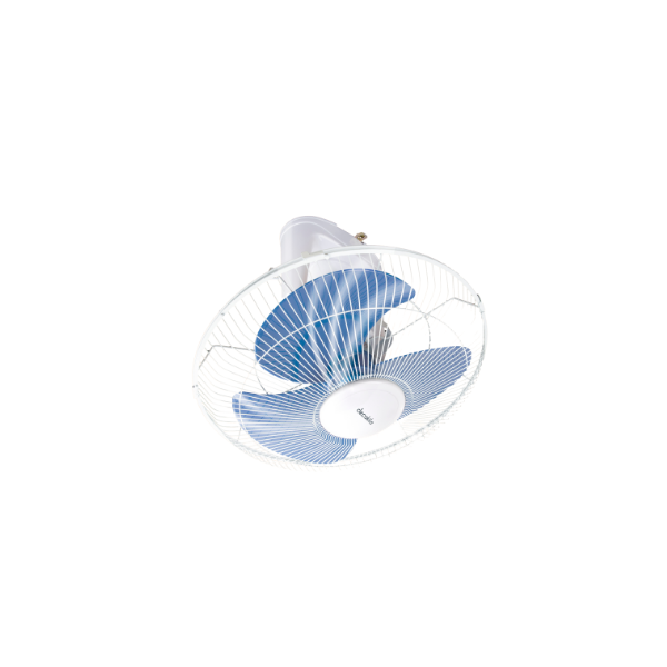 VENTILADOR TECHO ORBITAL BLANCO 60W 16" DECAKILA 3 VELOCIDADES (KUFC019L)