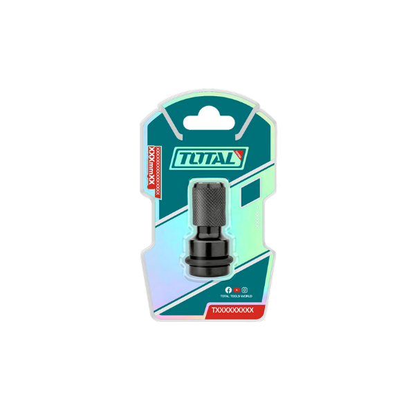 ADAPTADOR TOTAL P/PUNTA 1/4plg a 1/2plg TAC60501