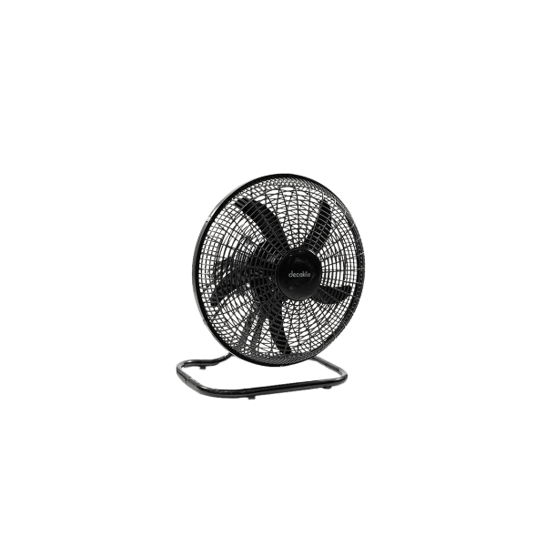 VENTILADOR 3-EN-1 PEDESTAL 3 VELOCIDADES 65W 18" DECAKILA NEGRO (KUFC008B)