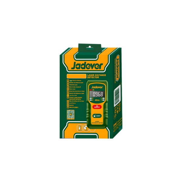 MEDIDOR DE DISTANCIA JADEVER LÁSER 40mt JDDL1504