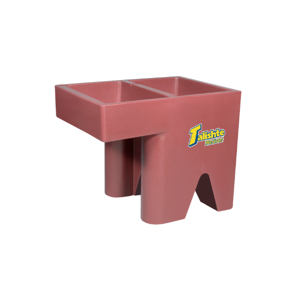 PILA PLASTICA DE 1 LAVADERO IZQUIERDA (TERRACOTA)