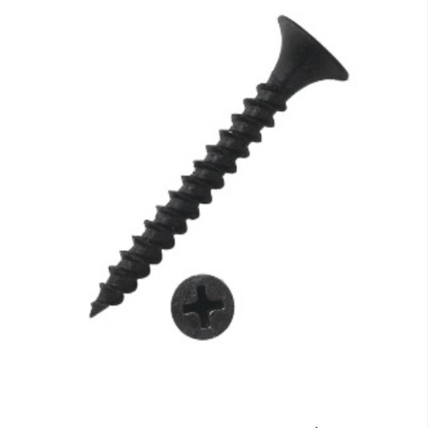 Tornillo rosca madera Negro Torx