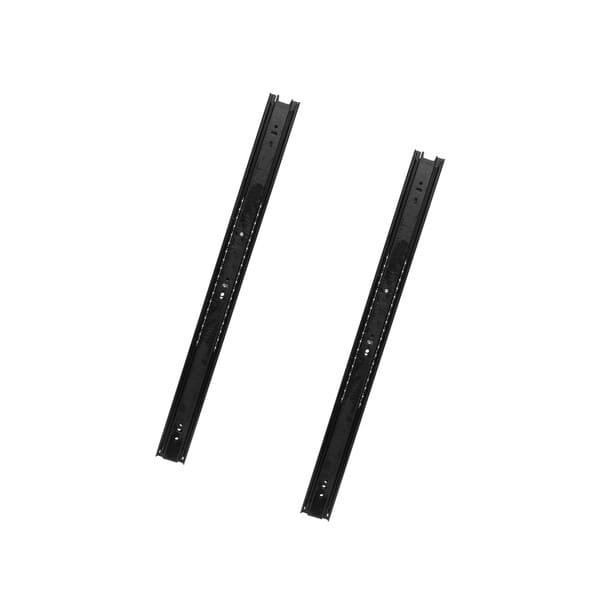 CORREDERA EXTENSIBLE P/GAVETA NEGRO 22plg SET 2pcs