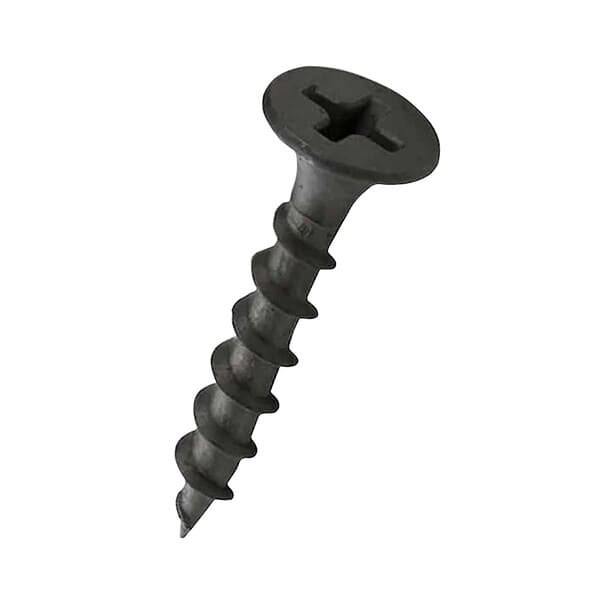 TORNILLO PARED SECA R/O 6X1 PLG NEGRO (ciento)