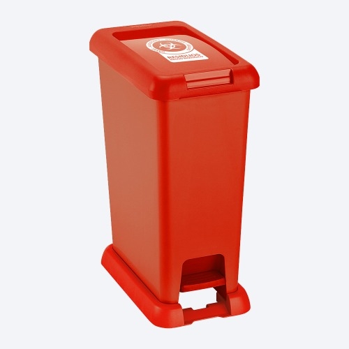 BASURERO RECICLAJE RIESGO BIO 35L ROJO RIMAX 12223-XP