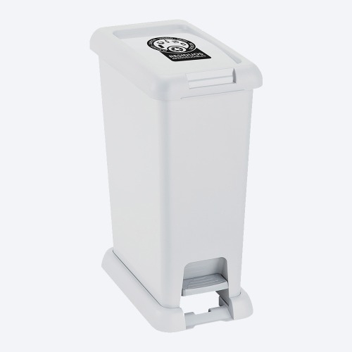 BASURERO RECICLAJE RES APROV 35L BLANCO RIMAX (12187-XP)