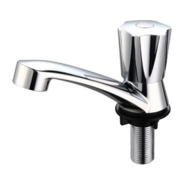 LLAVE LAVAMANO SENCILLA ABS EASY BATH MANECILLA POMO 