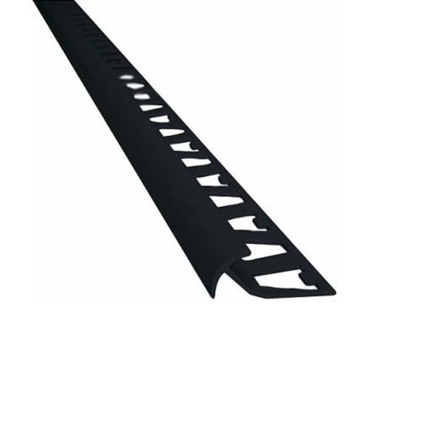 MOLDURA PVC PARA CERÁMICA NEGRO ATRIM 9MMX2.44MT (0228)