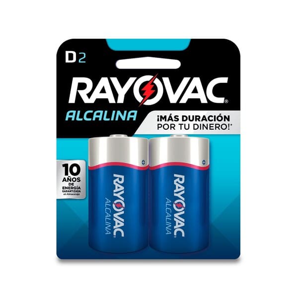 Cargador pilas Rayovac con baterias recargables 2 AA + 2 AAA