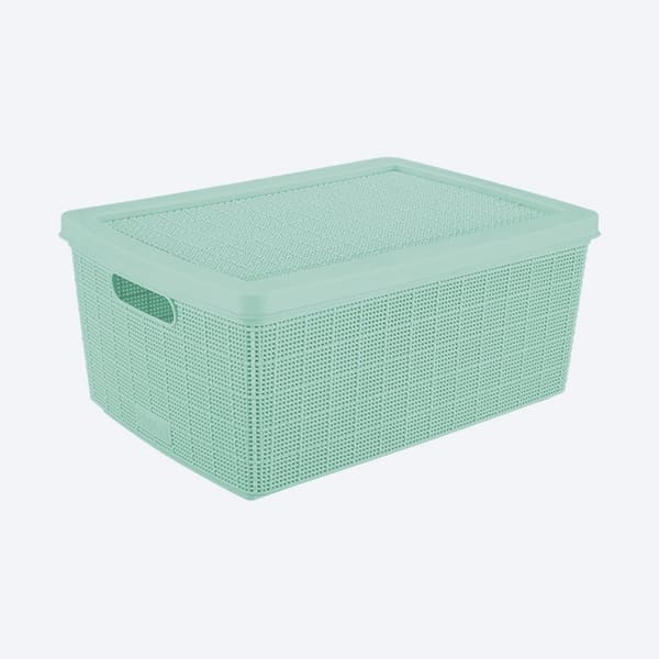 CANASTA ORGANIZADORA FIQUE MENTA 13L 12577-XP