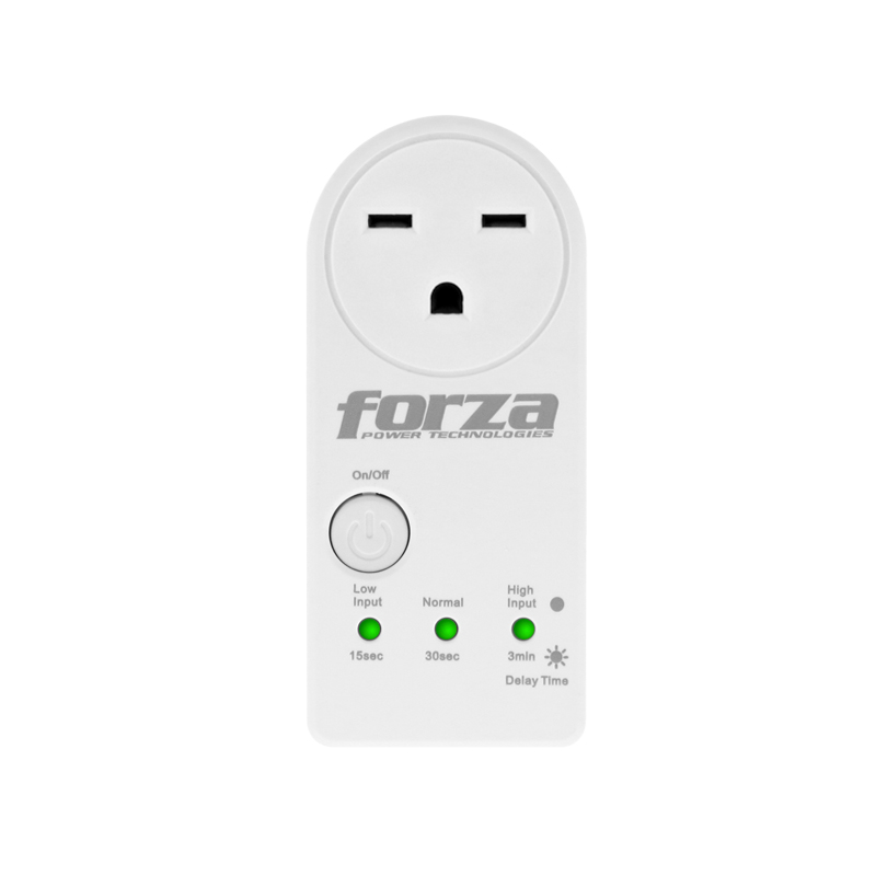 PROTECTOR DE VOLTAJE FORZA BLANCO (FVP-1201B)