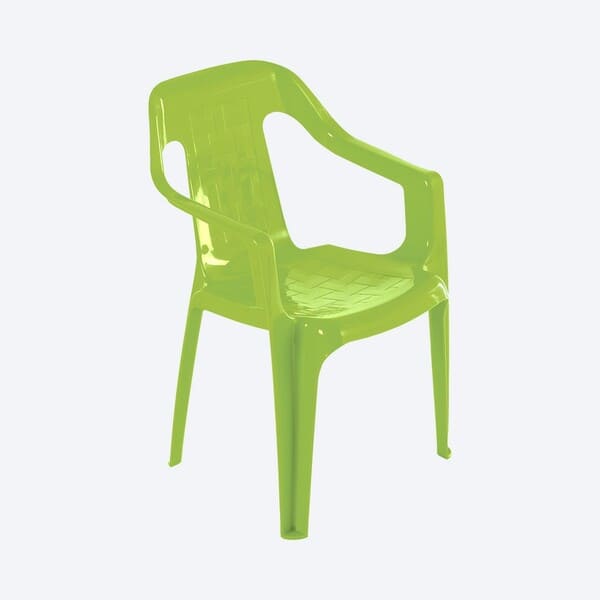 Silla infantil verde 34x37x52,5 cm