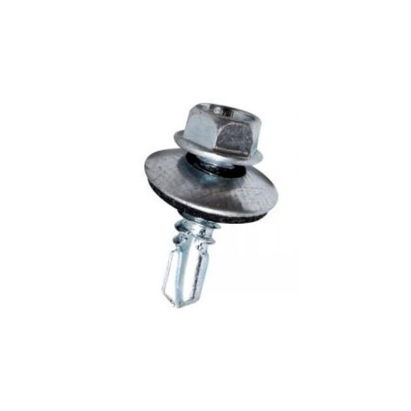 TORNILLO LAMINA-LAMINA ZINC PUNTA BROCA 12X1 PLG