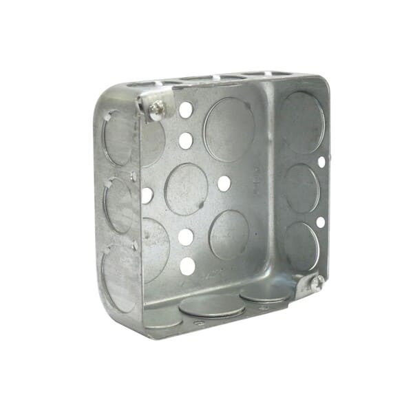 CAJA CUADRADA METALICA 5X5 1/2 X 3/4 (1.5MM)(PBOX-SQ1)(CHN)