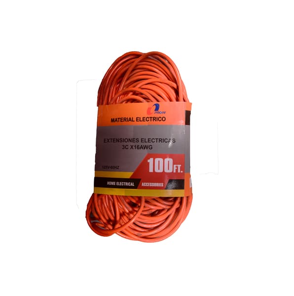 EXTENSION ELECTRICA POLARIZADA 100 (PWE-C12-100FT)(CHN)