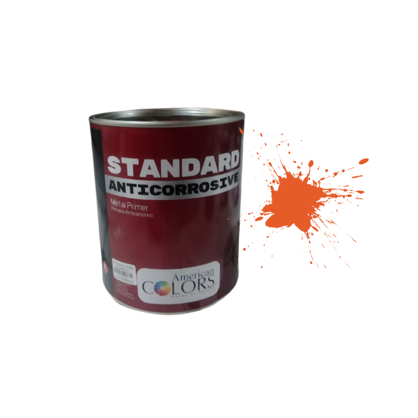 PINTURA ANTICORROSIVO ROJO OXIDO GALON (3.785L) AMERICAN COLORS