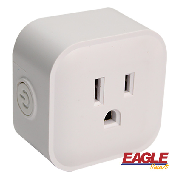 ENCHUFLE INTELIGENTE EAGLE WIFI TIPO CUBO,15A 125V-60HZ (1143-W)