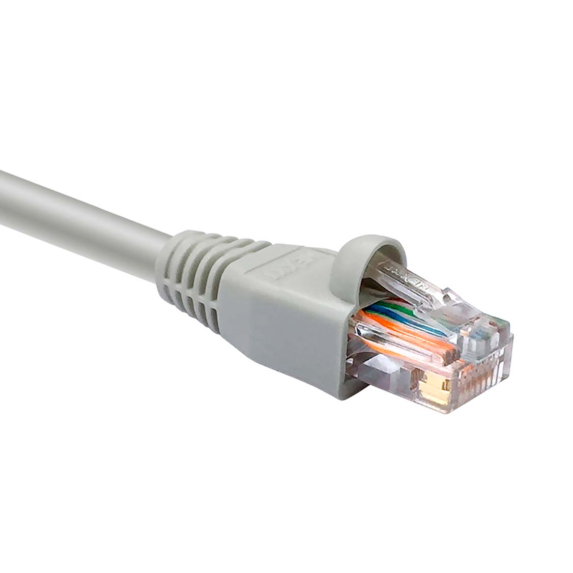 Conector (Plug) Modular RJ45 Sin Blindaje (UTP) Cat6 con Guías para Cables  Trenzados - 50/Paquete -  México