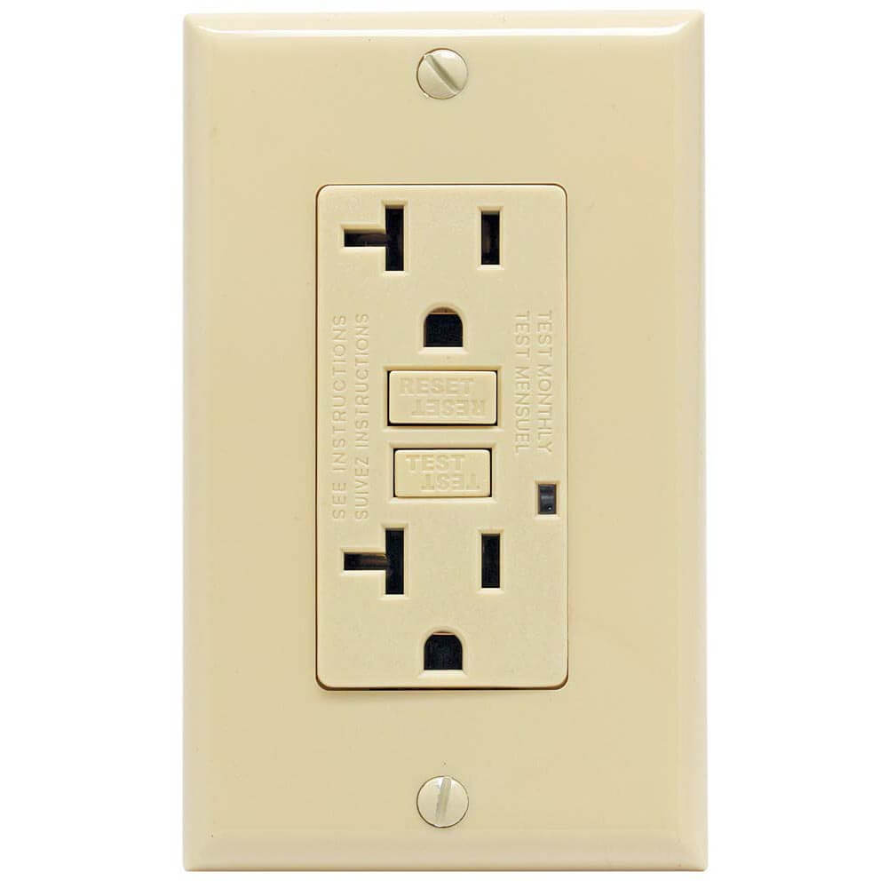 TOMA DOBLE EAGLE DECOR FALLA TIERRA 20A MARFIL GF20V