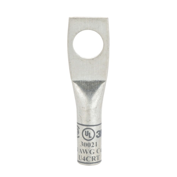 TERMINAL COBRE 3M UN OJO 3/8 CAL. # 4 AWG BARRIL CORTO(30021)
