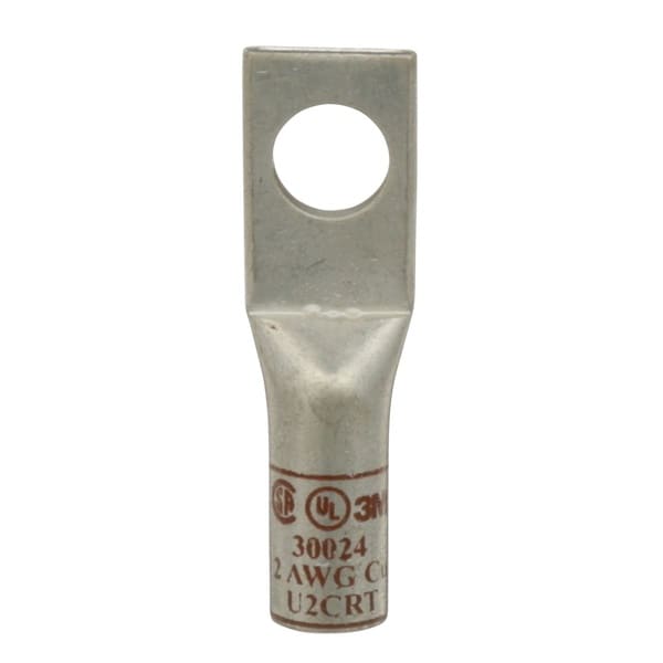 TERMINAL COBRE UN OJO 3/8 CAL. # 2 AWG BARRIL CORTO(30024)