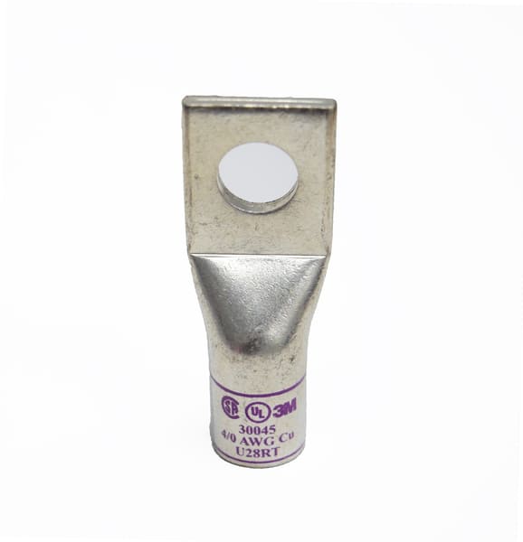 TERMINAL COBRE 3M UN OJO 1/2 CAL. # 4/0 AWG BARRILCORTO(30045)
