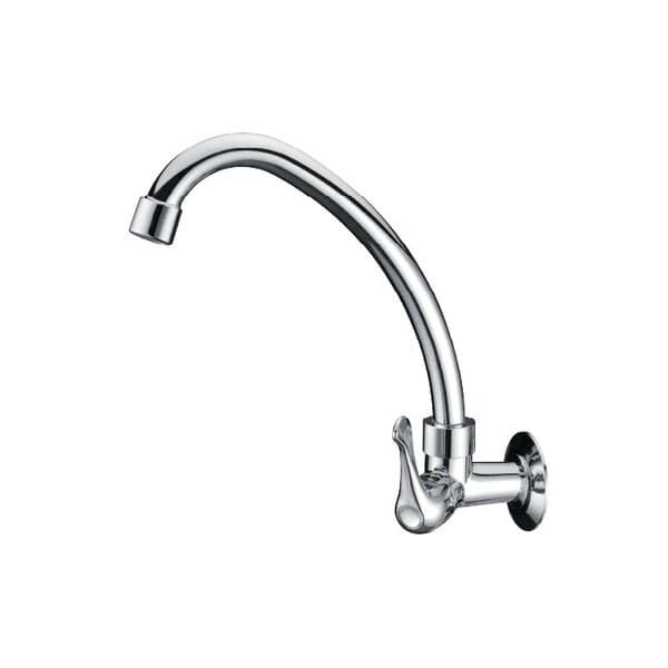 LLAVE FREGADERO  SENCILLA PARED ABS MANECILLA LEVER UNNA (E001)