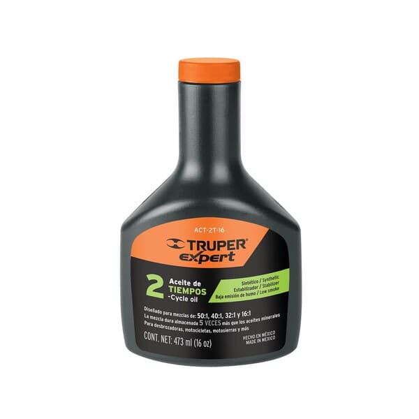 Aceite Sintético Para Motor De 2 Tiempos 473 Ml Truper 17625