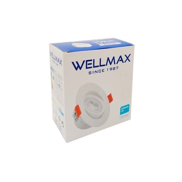 OJO DE BUEY LED 3 WELLMAX REDONDO 7W 6500K